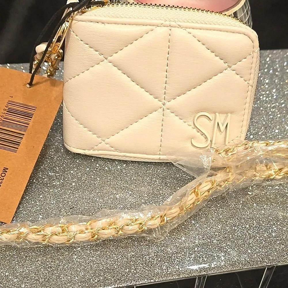 Steve Madden BKitt‎ Quilted Wallet- Vanilla